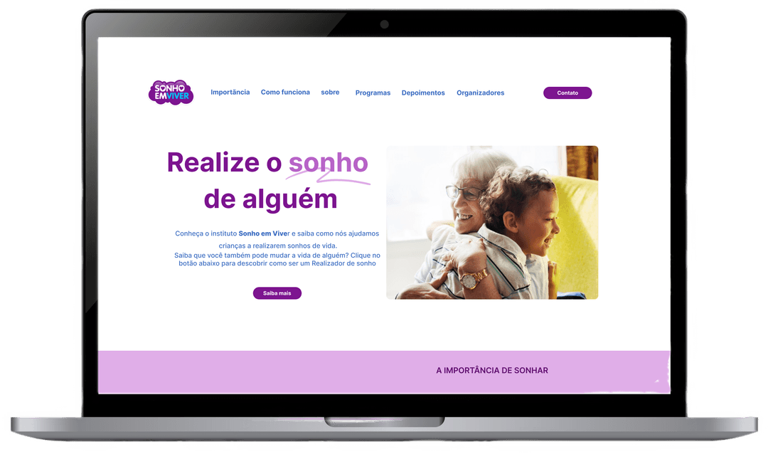 site sonho em viver